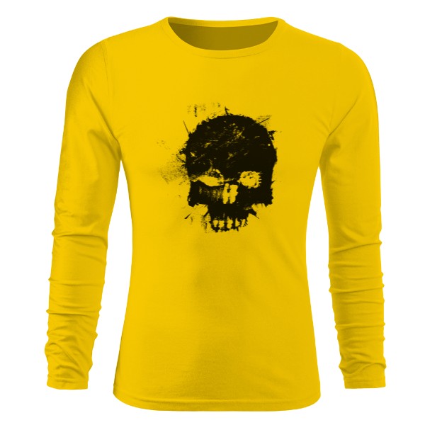 Tričko s potlačou Grunge Skull