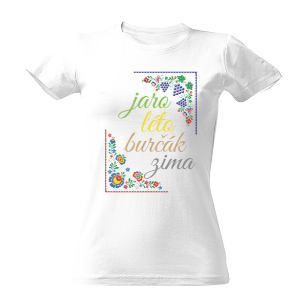 jaro, léto burčák, zima