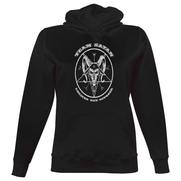 Ladies' hoodie s potiskem Lucifer the Opposer