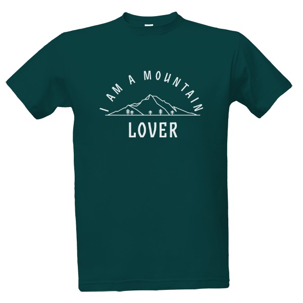 Mountain lover - white T-shirt