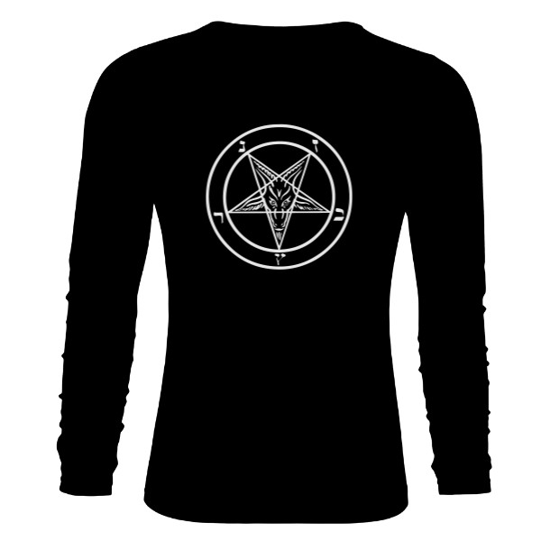 Tričko s potlačou Occult Baphomet - Hail Satan