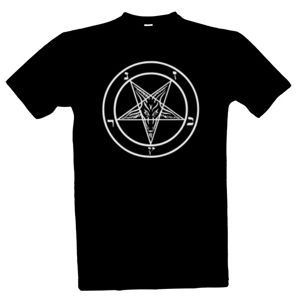 Tričko s potiskem Occult Baphomet