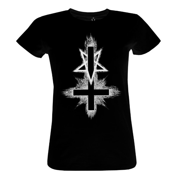 Tričko s potlačou Pentagram Cross