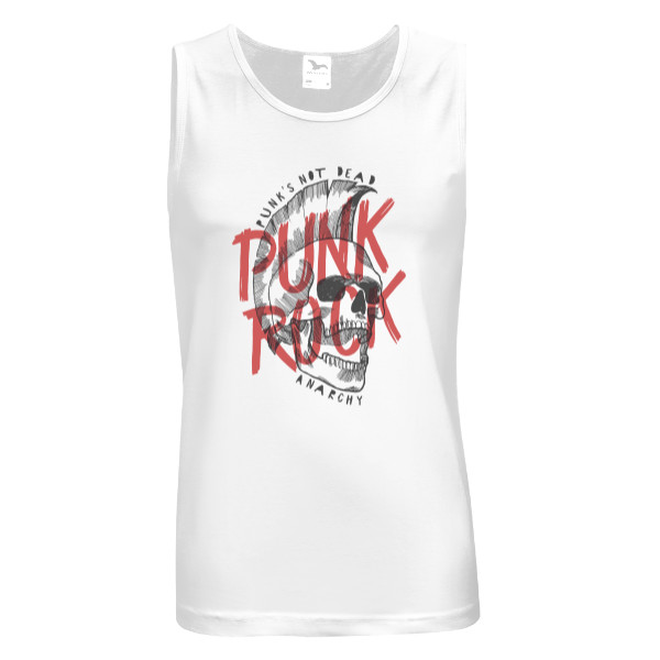 Tričko s potlačou Punk Rock