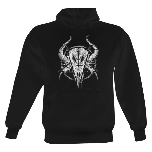 Men's hoodie s potiskem Satanic in Luxury