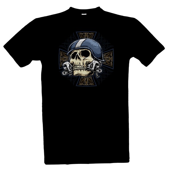 Skull Helmet T-shirt