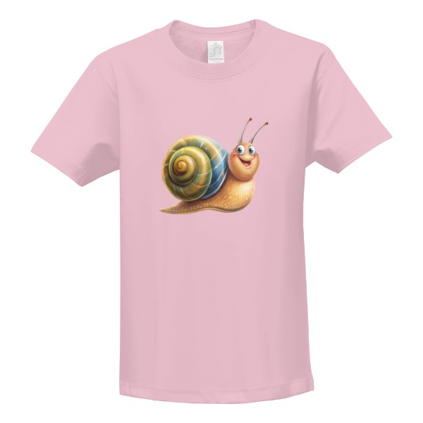 Tričko s potiskem Hlemýžď