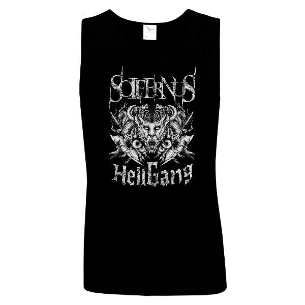 Tričko s potlačou Solfernus - HellGang - bílý motiv
