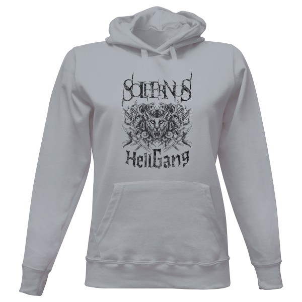 Ladies' hoodie s potiskem Solfernus - HellGang - black motif