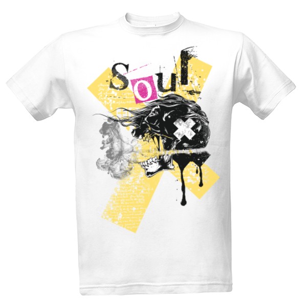 Tričko s potlačou Soul Skull