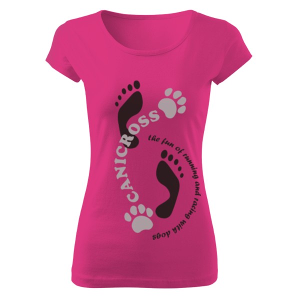 Tričko s potiskem Canicross 