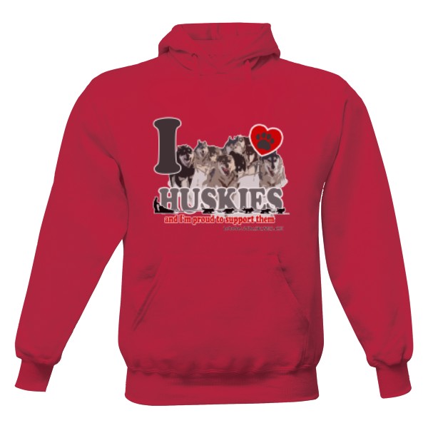 Pánská mikina s kapucí s potiskem Mikina-support-2013