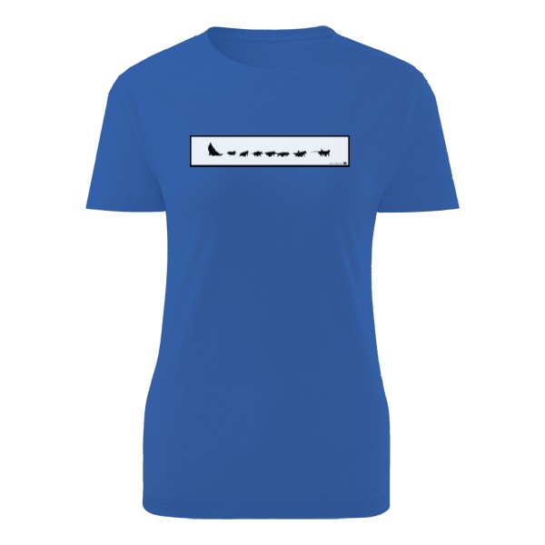 Tričko s potiskem Sleddogs- white D